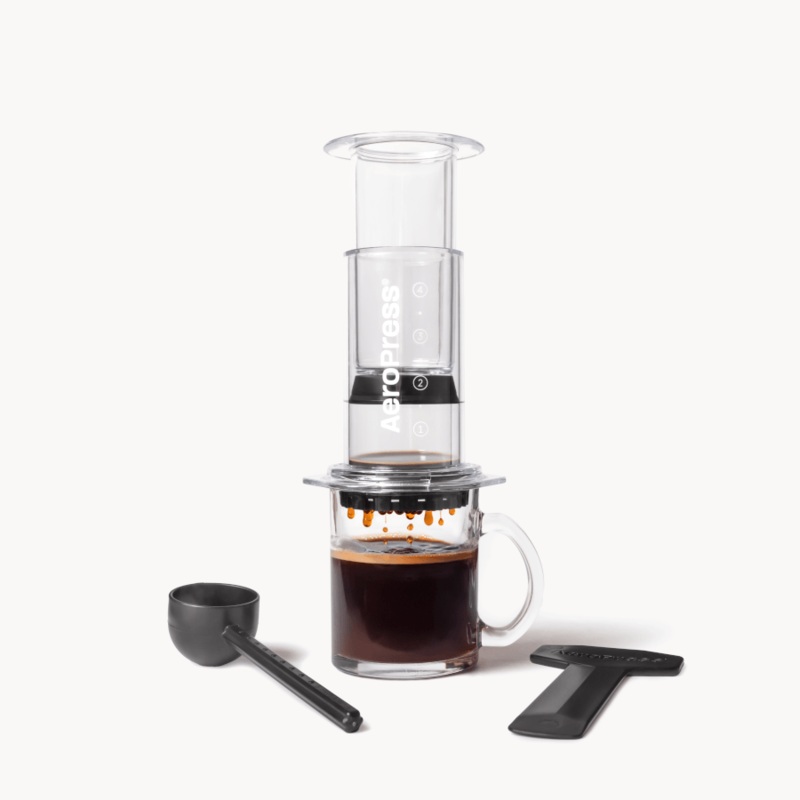 AeroPress Coffee Maker Clear & Colors
