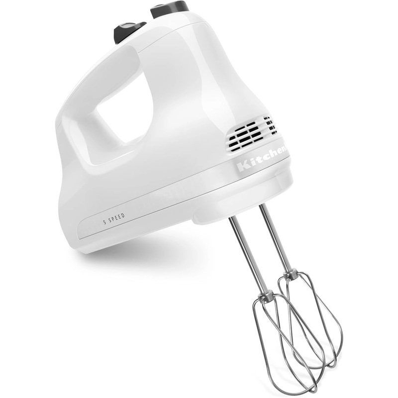 KitchenAid 5-Speed Ultra Power Hand Mixer in White (KHM512WH)