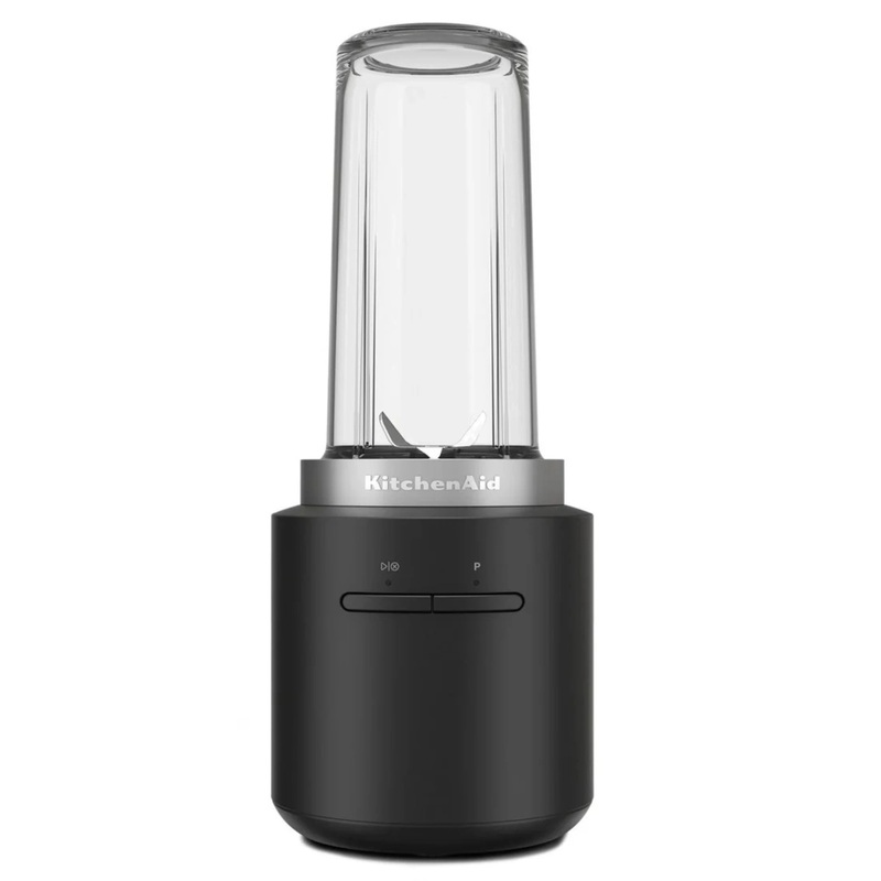 KitchenAid CORDLESS 12V 16 oz. Personal Blender -Battery, USB-C Cable, Wall Adapter (KSBR256BM)