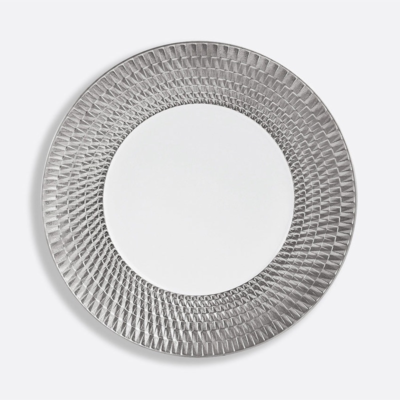 Bernardaud | Twist Platinum Plate