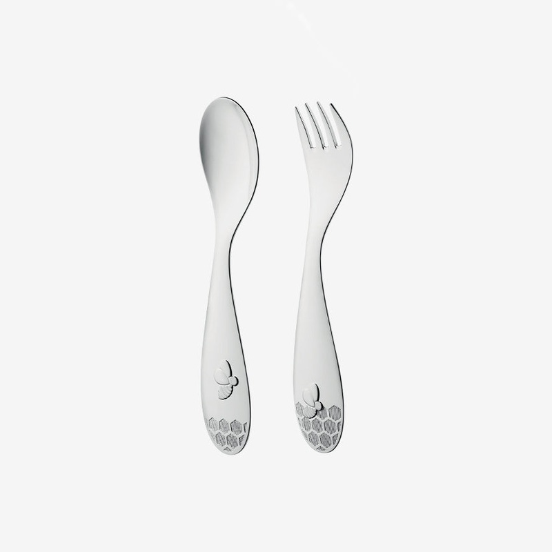 Christofle | Beebee Set Of 2 Baby Flatware