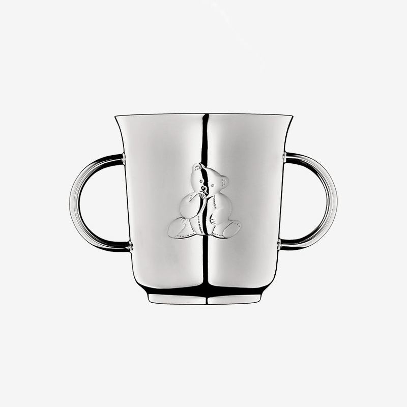 Christofle | Charlie Bear Baby Cup with Handles
