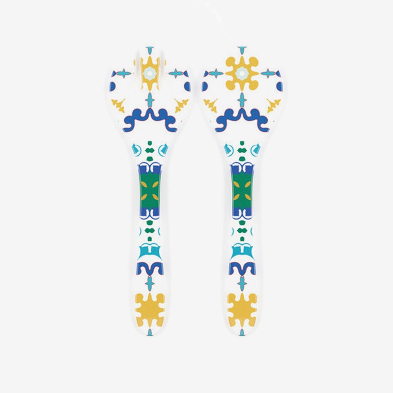 Guzzini | Flower & Lemon Salad Servers