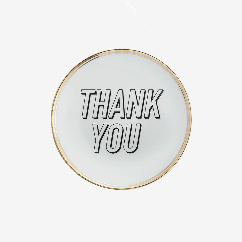 Bitossi Home | Thank You Flat Plate