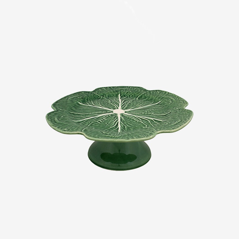 Bordallo Pinheiro | Cabbage Cake Stand