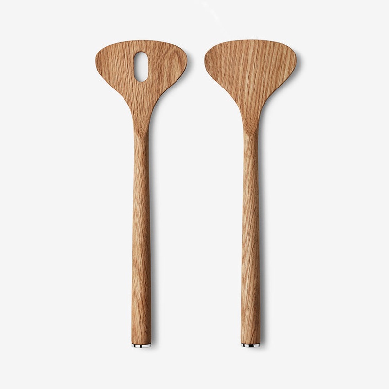 Georg Jensen | Alfredo Salad Servers - Brown