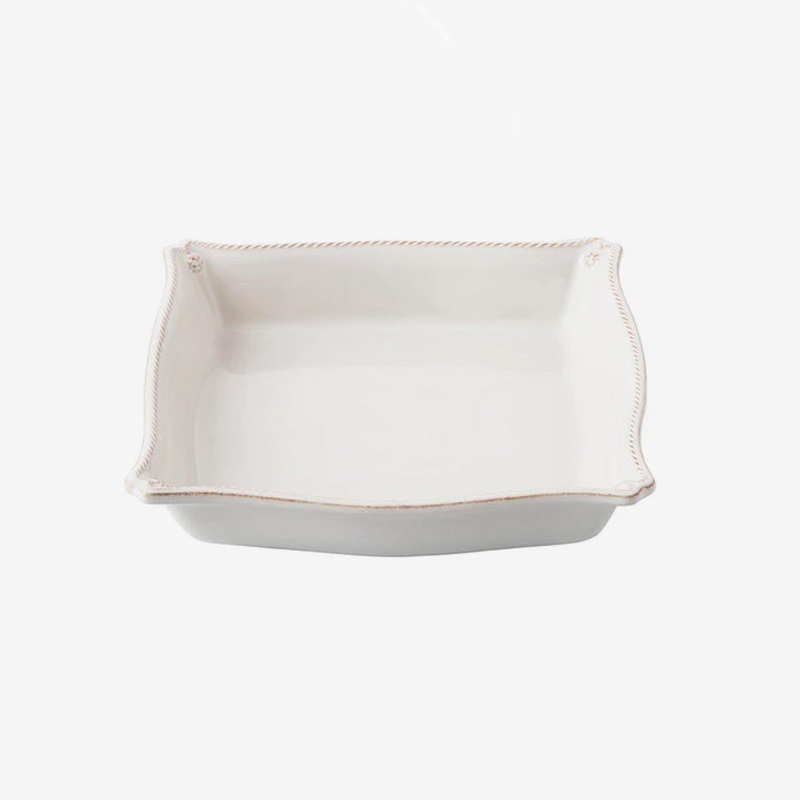 Juliska | Berry & Thread Matzoh Plate - Whitewash