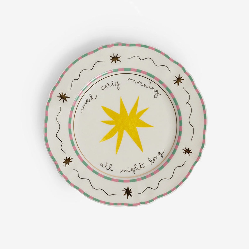 Bitossi Home | Il Frutto Della Passione Little Plate - Stella