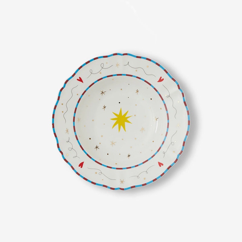 Bitossi Home | Il Frutto Della Passione Star Deep Plate
