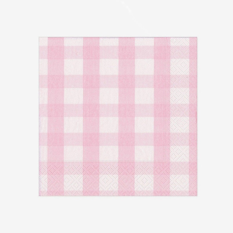 Caspari | Gingham Napkin