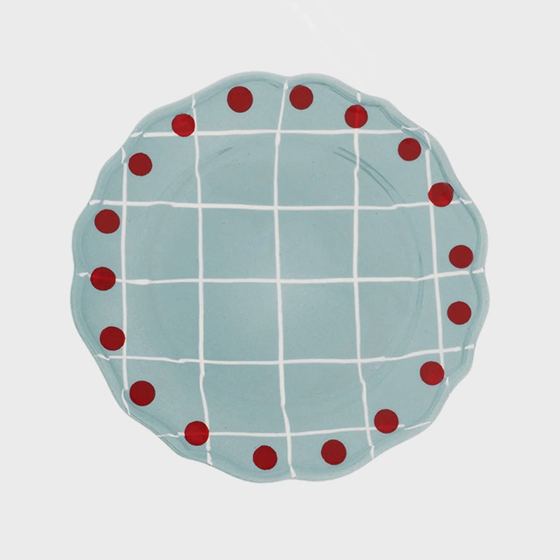 Bitossi Home | Quadri Pois Rim Dinner Plate