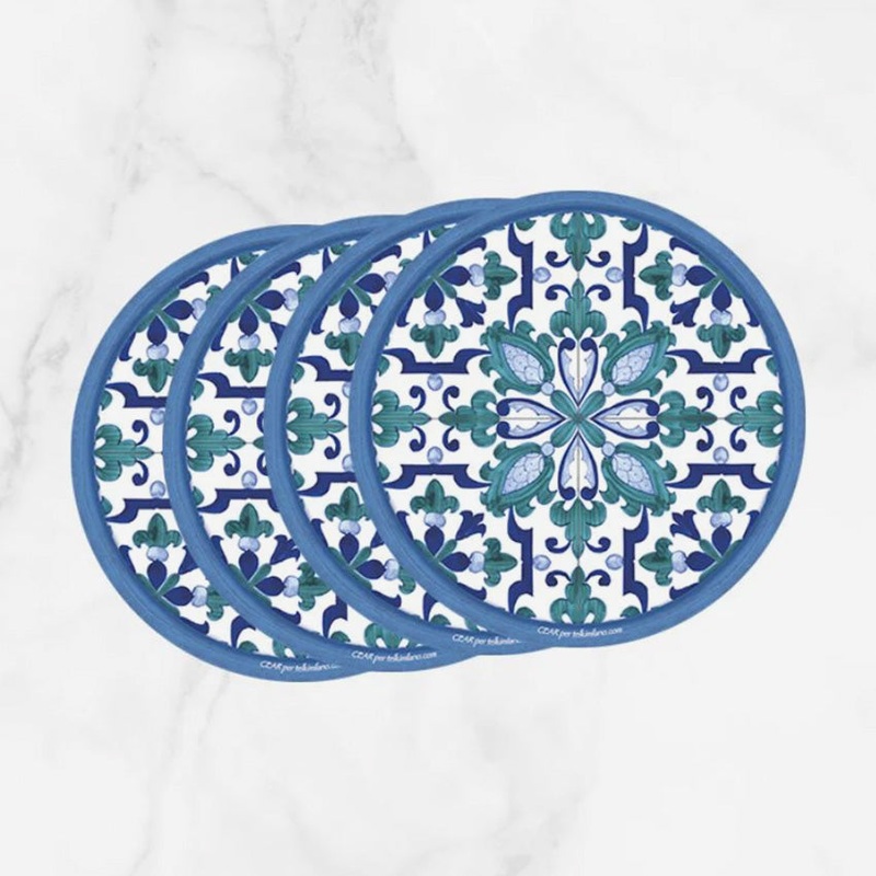 etHOME | Italian Round Coaster - Set Of 4