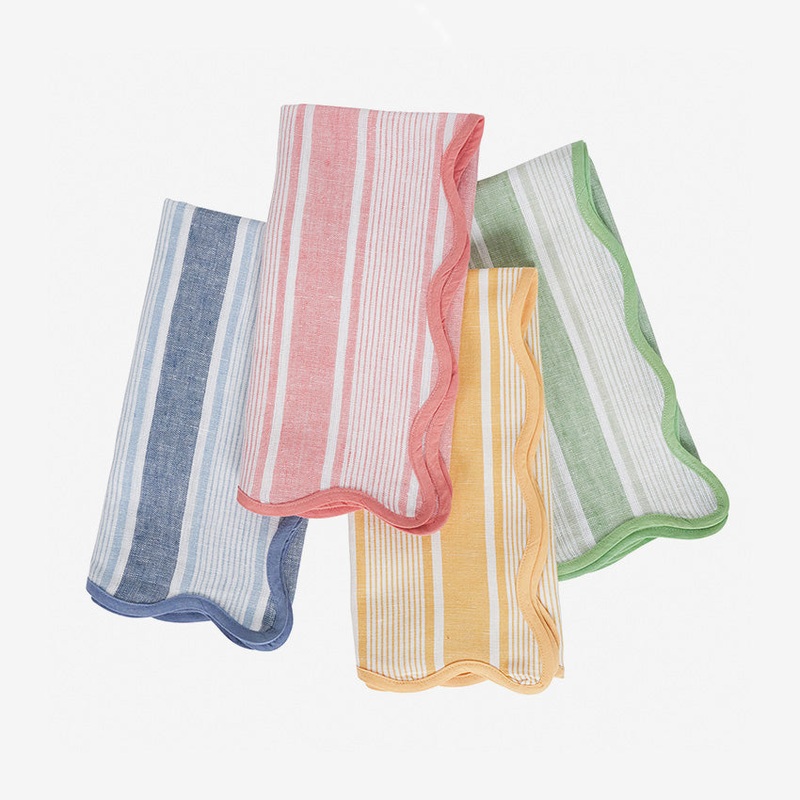 Juliska | Cabana Stripe Napkin - Set of 4