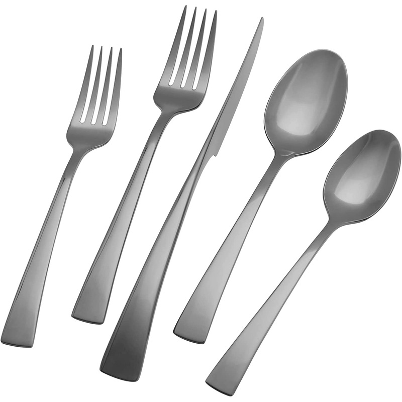 Henckels Zwilling Bellasera Slate 20 Pc. 18/10 Stainless Steel Flatware Set