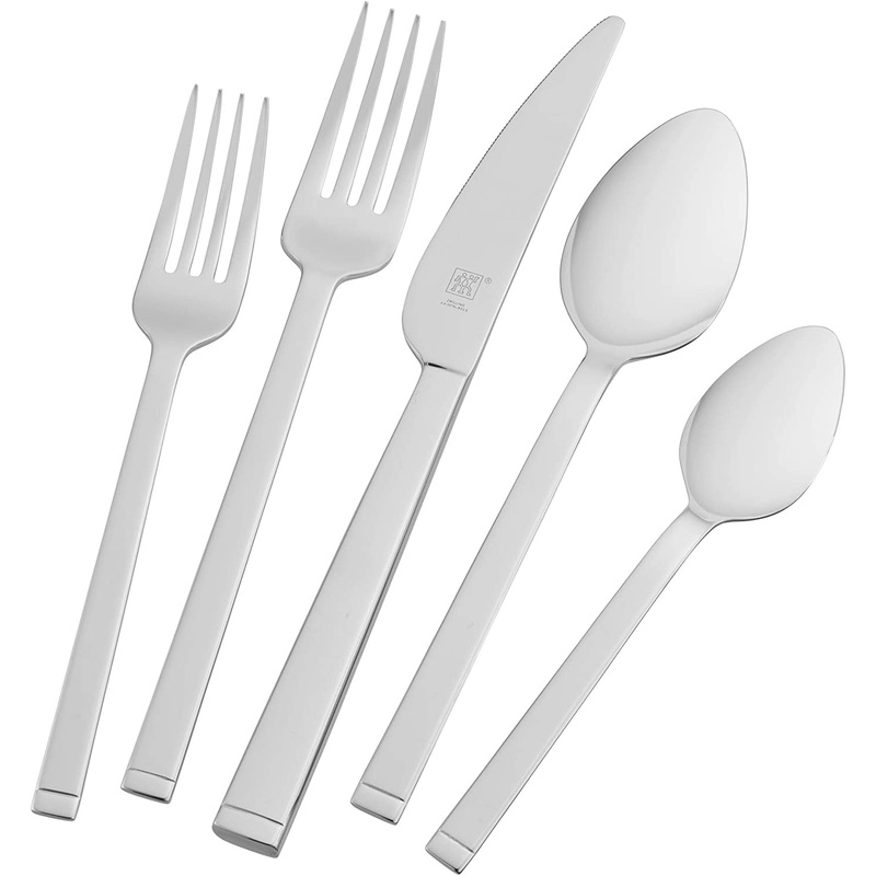 Henckels Zwilling Squared 45 Pc. 18/10 Stainless Steel Flatware Set