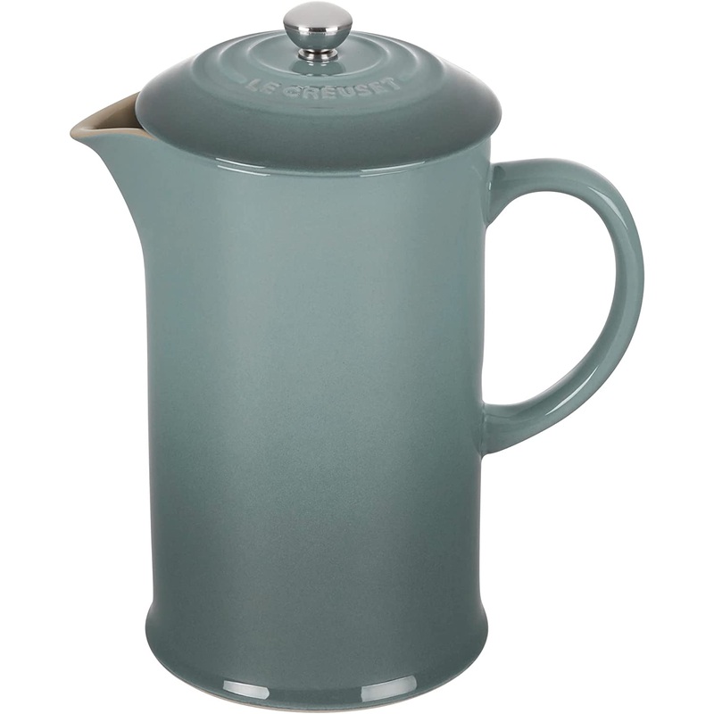 Le Creuset 34 oz. French Press - Sea Salt