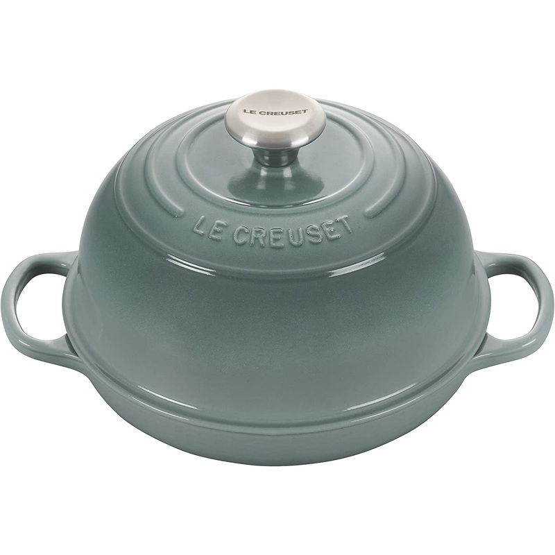 Le Creuset 9 1/2"/1 3/4 Qt. Signature Enameled Cast Iron Bread Oven - Sea Salt