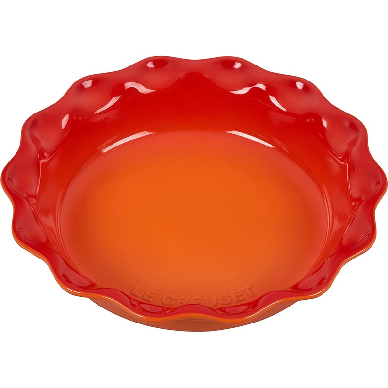 Le Creuset 9" Heritage Pie Dish - Flame