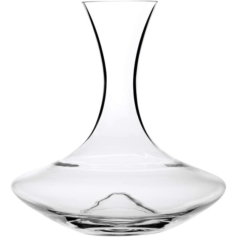 Peugeot Bouquet Mouth Blown Glass Carafe, Clear
