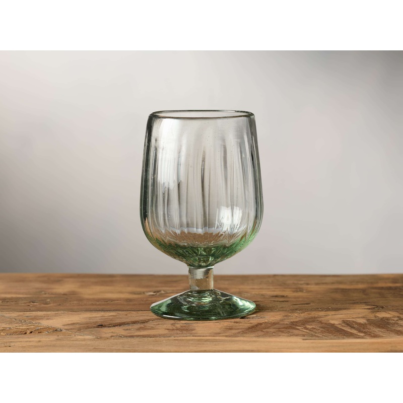 Seema Clear Goblet Glasses (Set of 4)