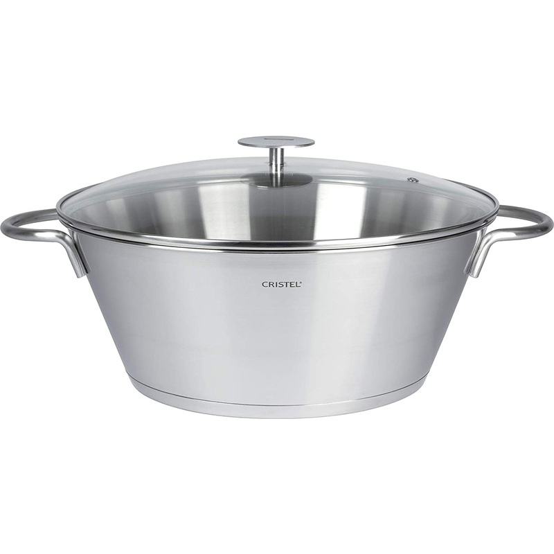 Cristel 3-Ply Stainless Steel - 13.5" Preserve Pan