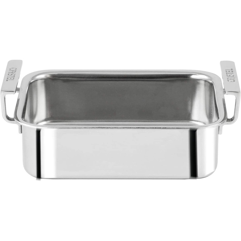 Cristel 3-Ply Stainless Steel - 4" x 4.5" x 2" Roaster