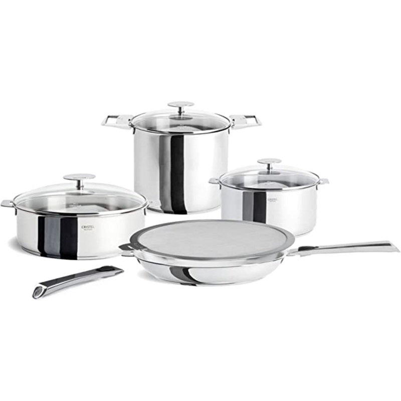Cristel Casteline  - 12 Pc. Stainless Steel Cookware Set