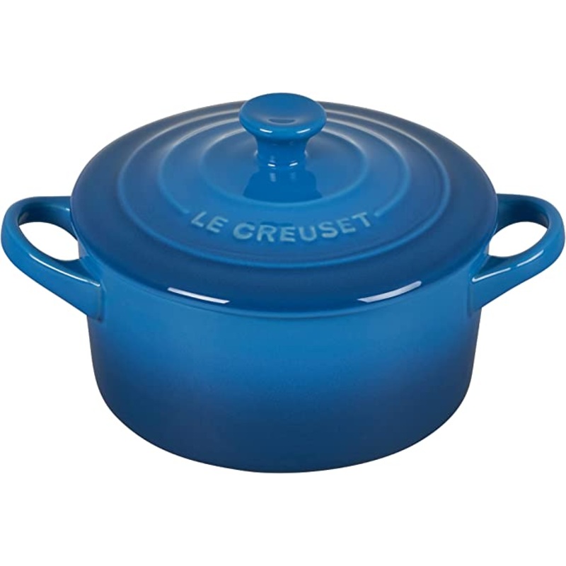 Le Creuset 14 oz. Stoneware Mini Round Cocotte - Marseille