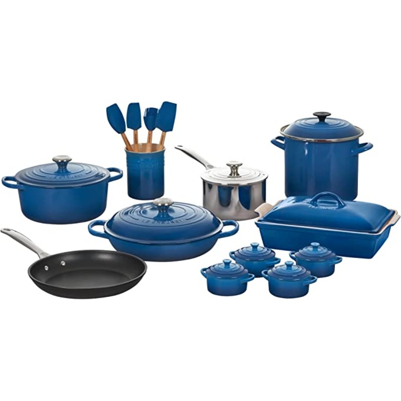 Le Creuset 20-Piece Mixed Material Cookware Set - Marseille