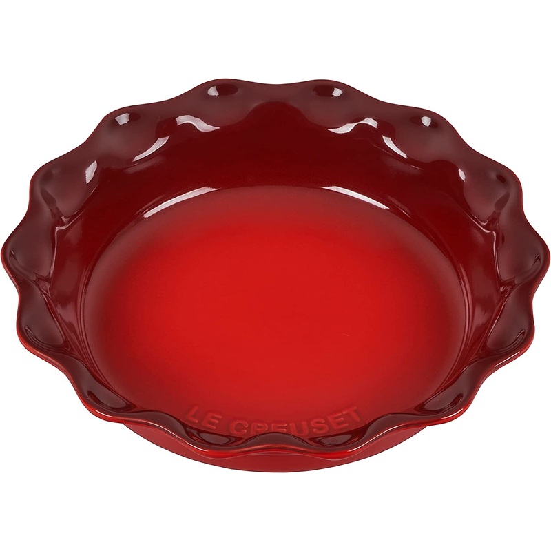 Le Creuset 9" Heritage Pie Dish - Cerise