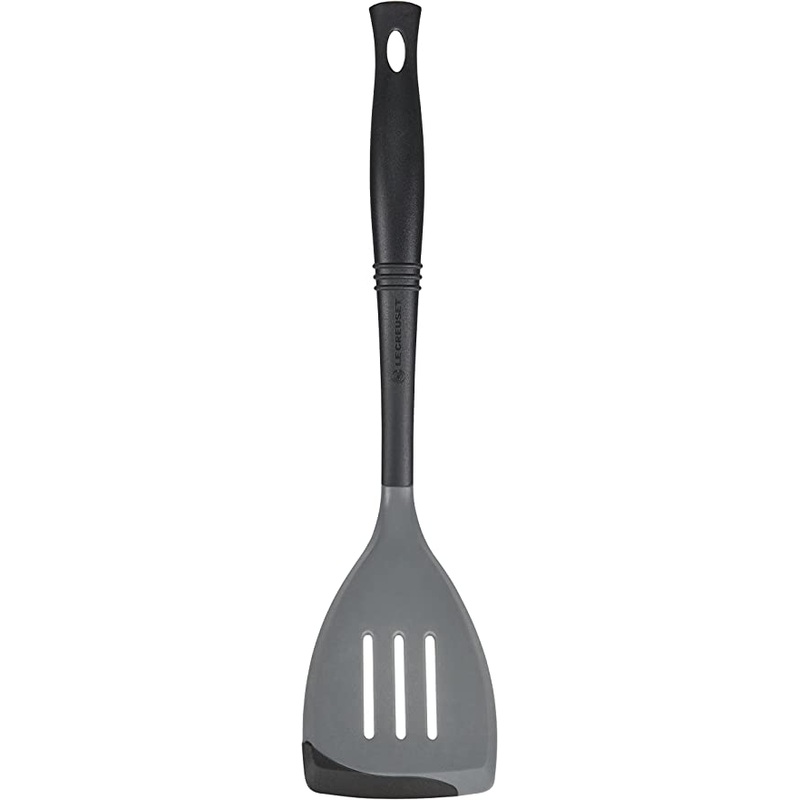 Le Creuset Revolution Bi-Material Slotted Turner 13 1/2" x 2 1/2" - Oyster