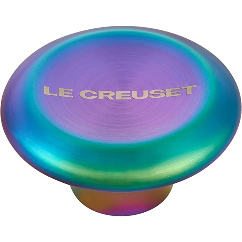 Le Creuset Signature Iridescent Knob - Large- Personalized Engraving Available