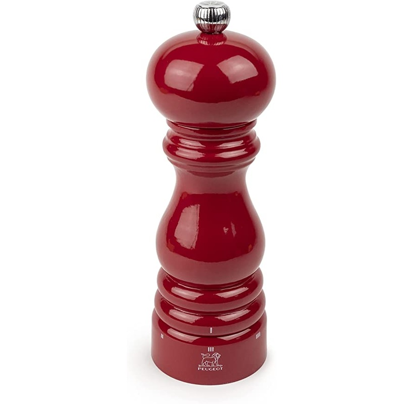 Peugeot Paris u'Select Red Lacquer Salt Mill  - 18cm/7"