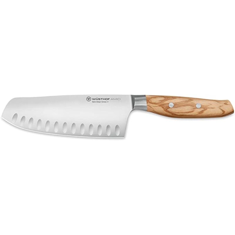 Wusthof Amici - 7" Santoku Knife w/Hollow Edge