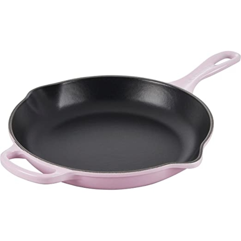 Le Creuset 10 1/4" (1 3/4 Qt.) Signature Cast Iron Handle Skillet - Shallot
