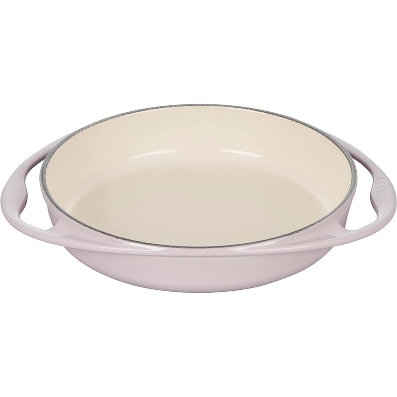 Le Creuset 2 Qt. (9 3/4") Heritage Enameled Cast Iron Tart Tartin Dish - Shallot