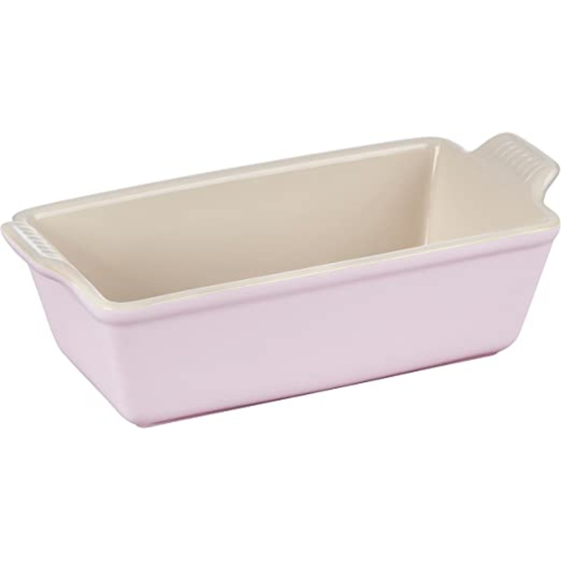 Le Creuset 9" x 5" x 3" (1 1/2 Qt./1 lb.) Heritage Loaf Pan - Shallot