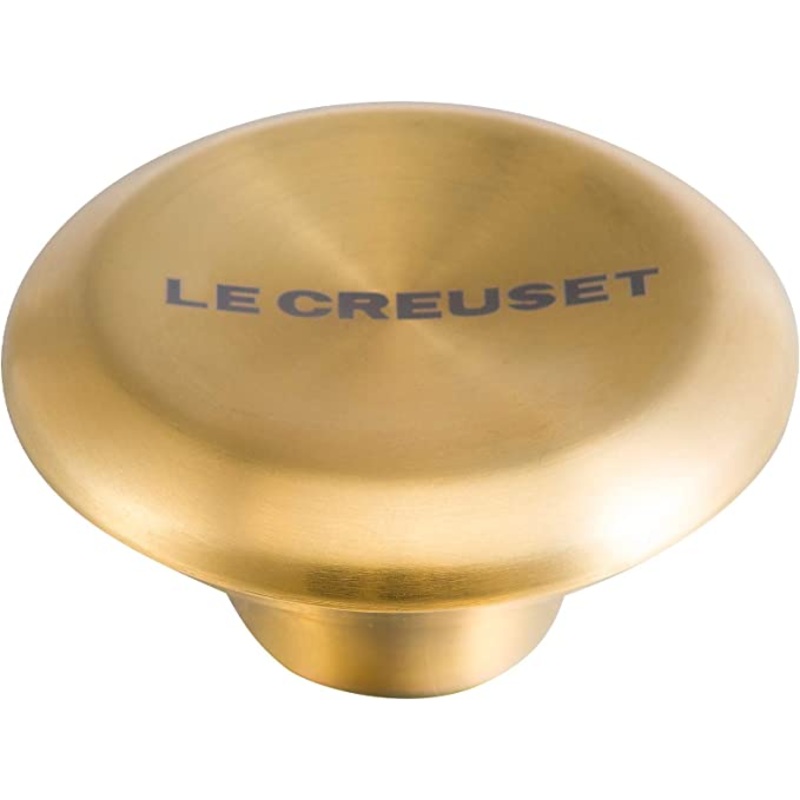 Le Creuset Signature Gold Knob - Large- Personalized Engraving Available