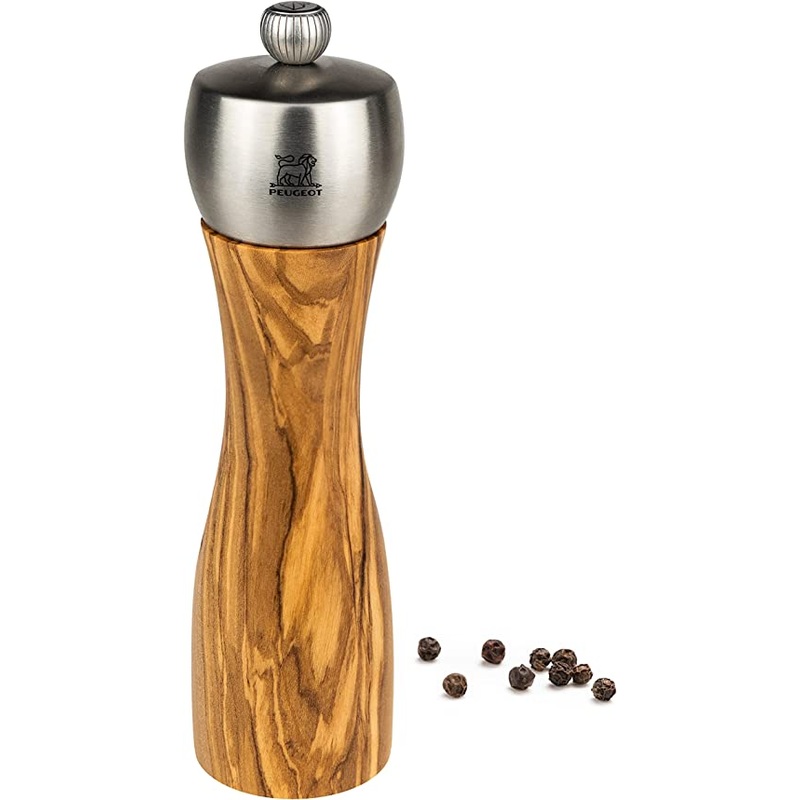 Peugeot Fidji Pepper Mill Olive Wood - 20cm/8"