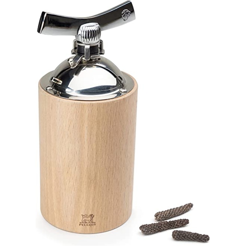 Peugeot Isen Pepper Mill Long Natural - 16cm/6"