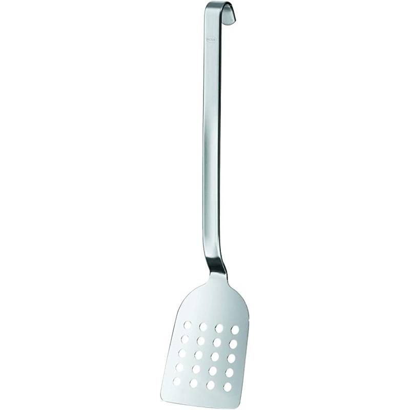 Rosle Stainless Steel Hook Handle Perforated Turner - 13"