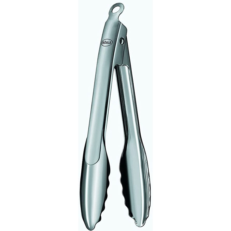Rosle Stainless Steel Locking Tongs - 9.1"