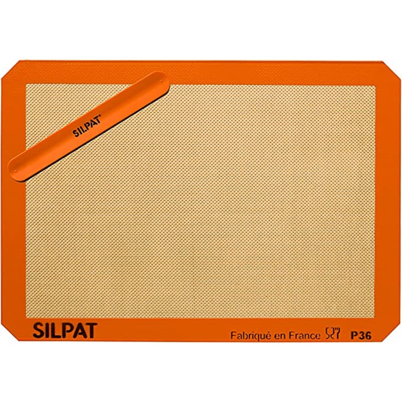 Silpat US Half Size Baking Mat & Silband - 11 5/8" x 16 1/2"