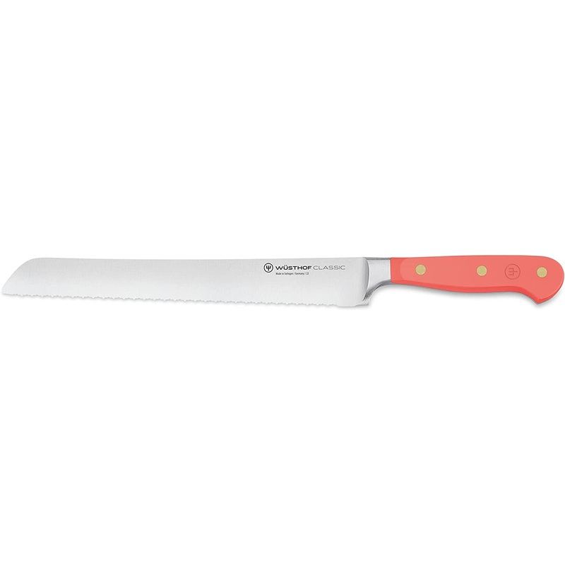 Wusthof Classic Coral Peach - 9" Double Serrated Bread Knife