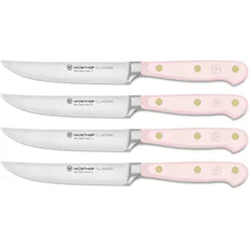 Wusthof Classic Pink Himalayan Salt - 4 Pc. Steak Knife Set