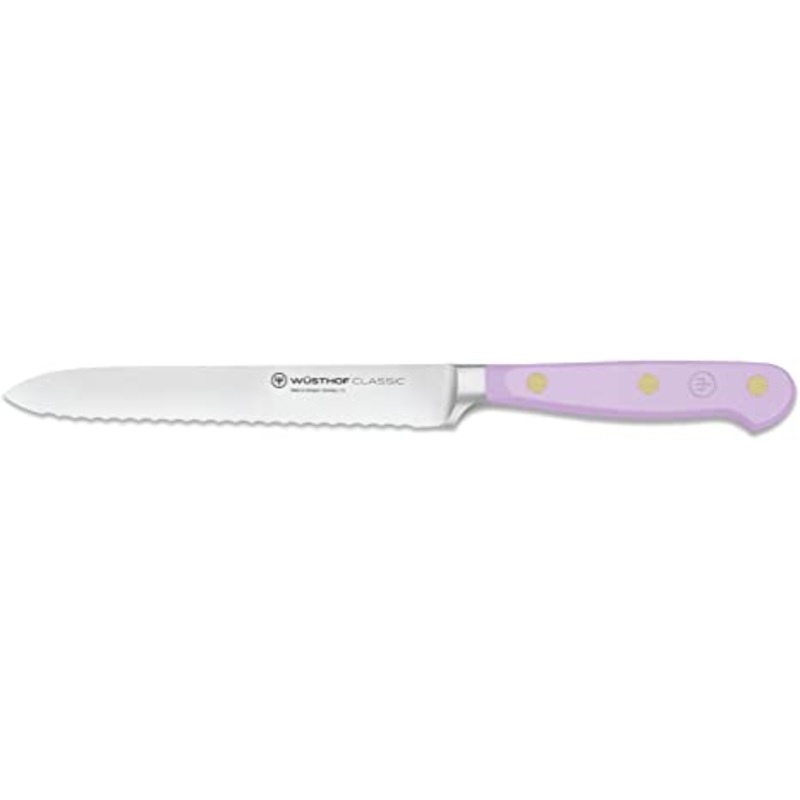 Wusthof Classic Purple Yam - 5" Serrated Utility Knife