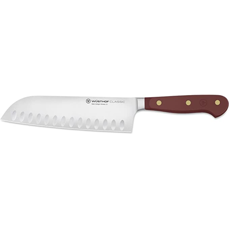 Wusthof Classic Tasty Sumac - 7" Santoku Knife w/Hollow Edge