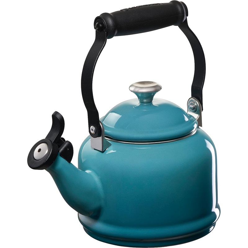Le Creuset 1 1/4 Qt. Demi Kettle w/Stainless Steel Knob - Caribbean