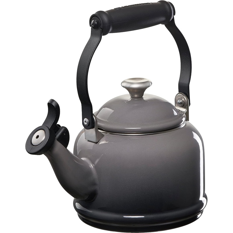 Le Creuset 1 1/4 Qt. Demi Kettle w/Stainless Steel Knob - Oyster