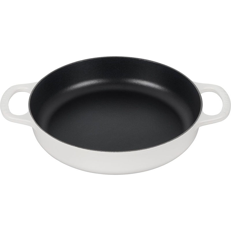 Le Creuset 11" Enameled Cast Iron Everyday Pan - White